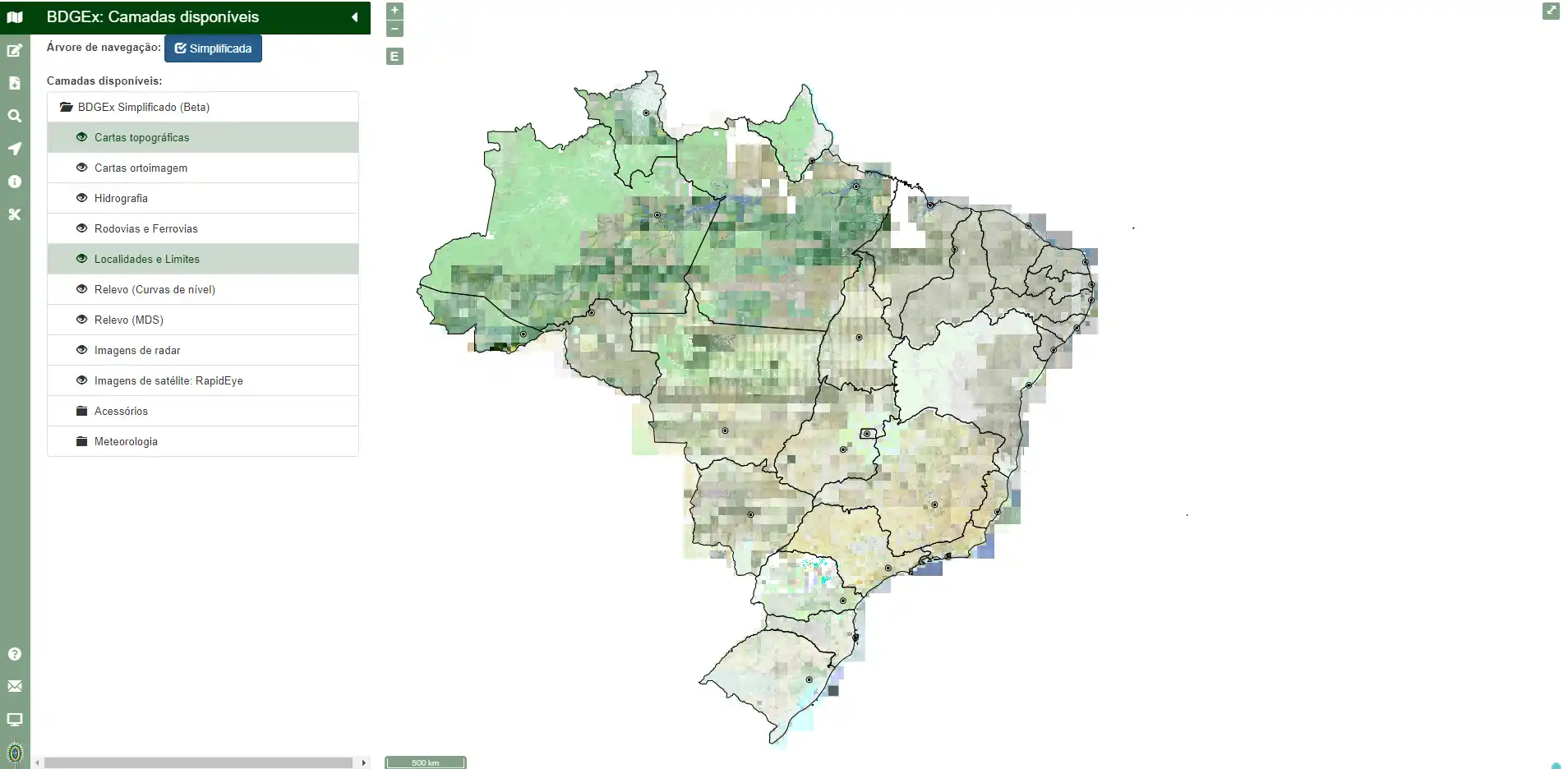 BDGE-sistema-banco dados geográficos