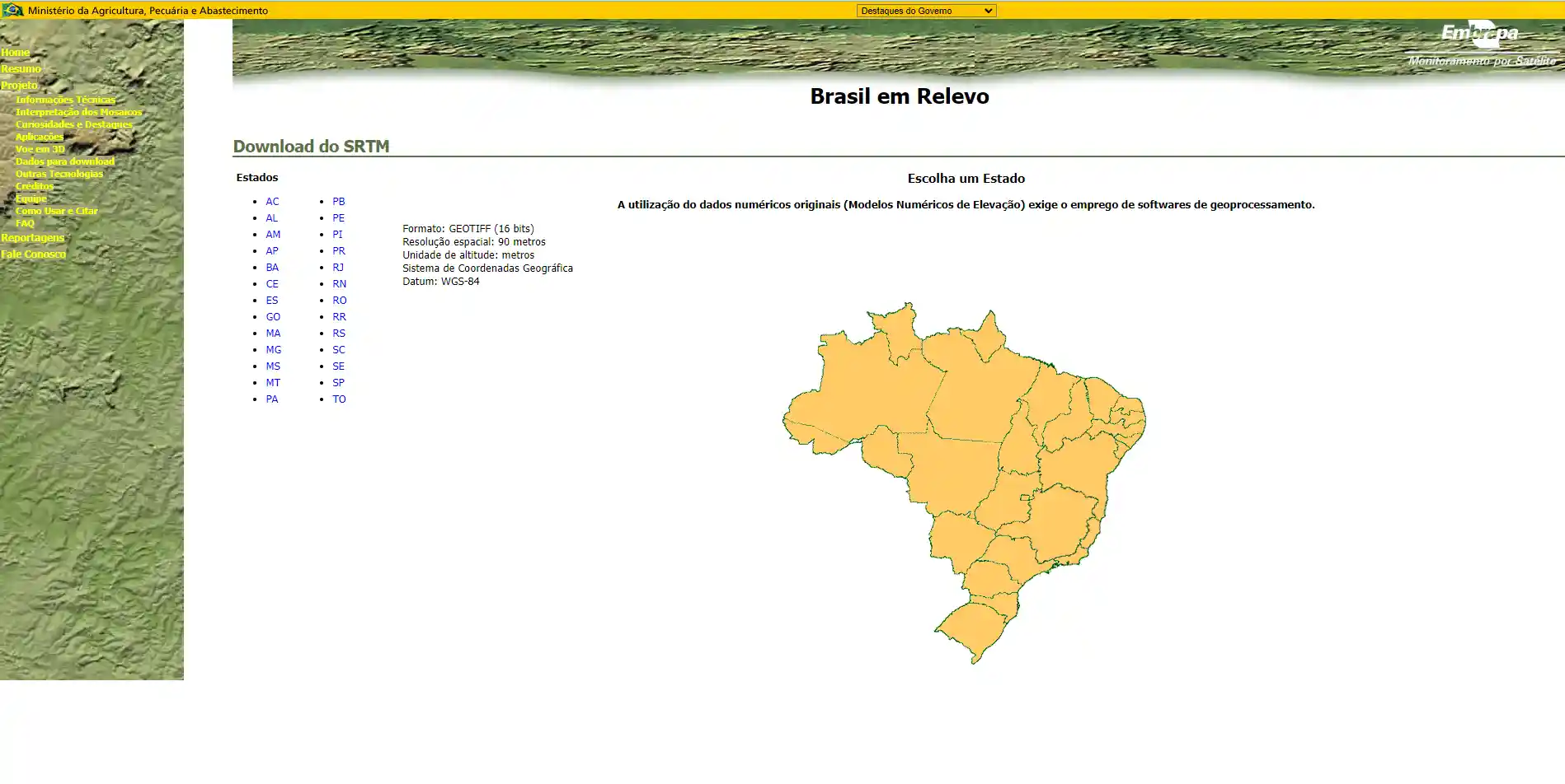 dados-geograficos-relevo-brasil-embrapa