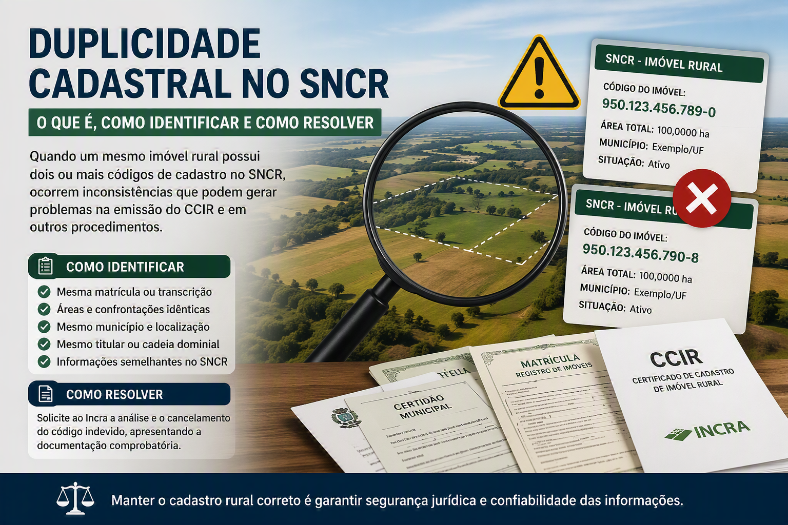 Duplicidade Cadastral no SNCR