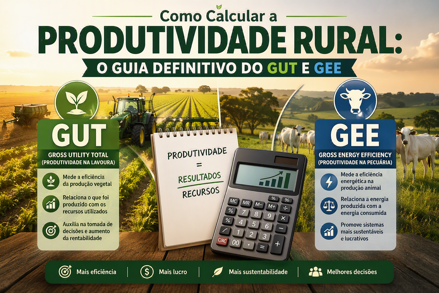 omo Calcular a Produtividade Rural: O Guia Definitivo do GUT e GEE