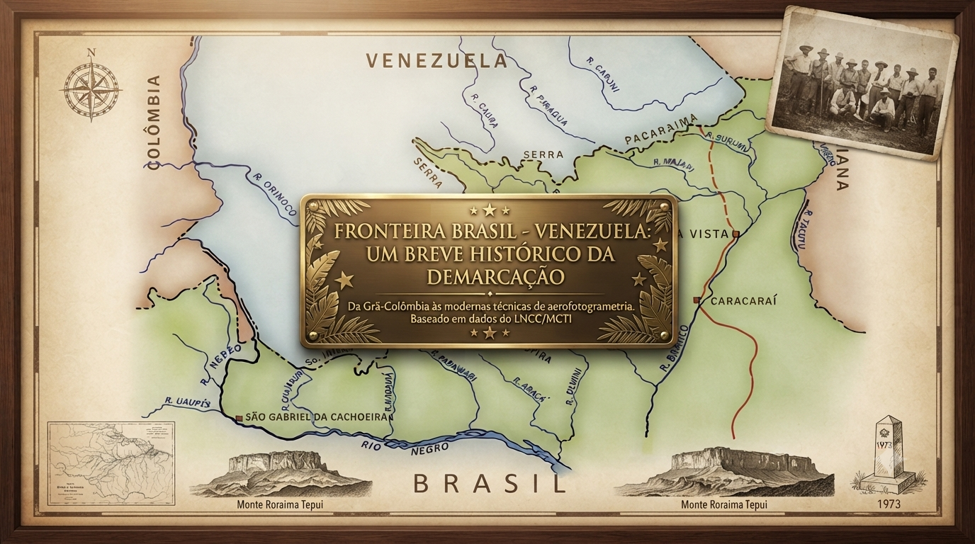 Fronteira Brasil-Venezuela: Breve Histórico e Demarcação Territorial